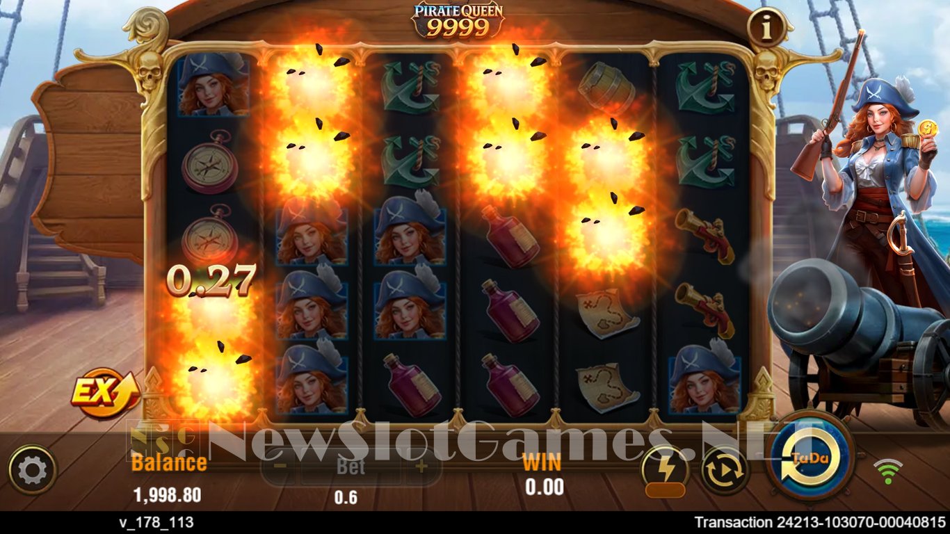 Pirate Queen 9999 Slot Slot Image in Demo - pic. 2