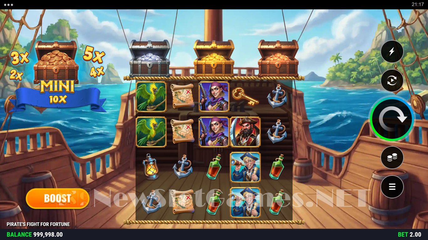 Pirates Fight for Fortune Slot Demo Image