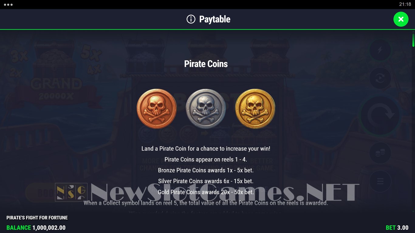Pirates Fight for Fortune Slot Slot Image in Demo - pic. 7
