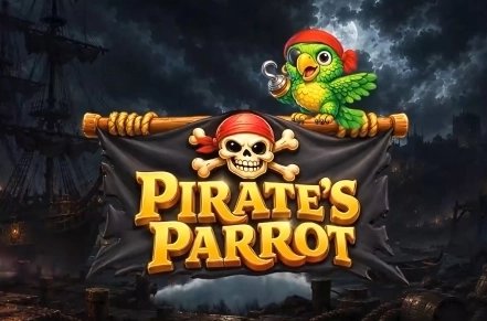 Pirates Parrot Slot Logo