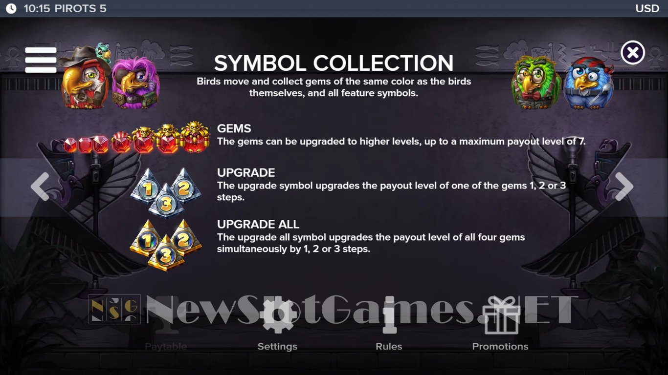 Pirots 5 Slot Slot Image in Demo - pic. 6