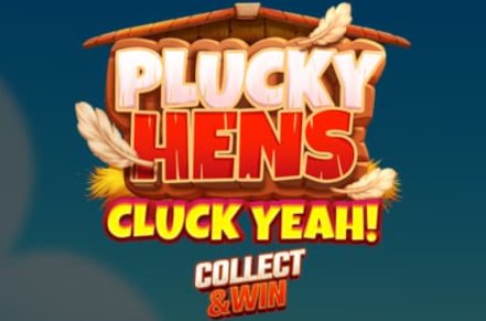 Plucky Hens Cluck Yeah Slot Logo