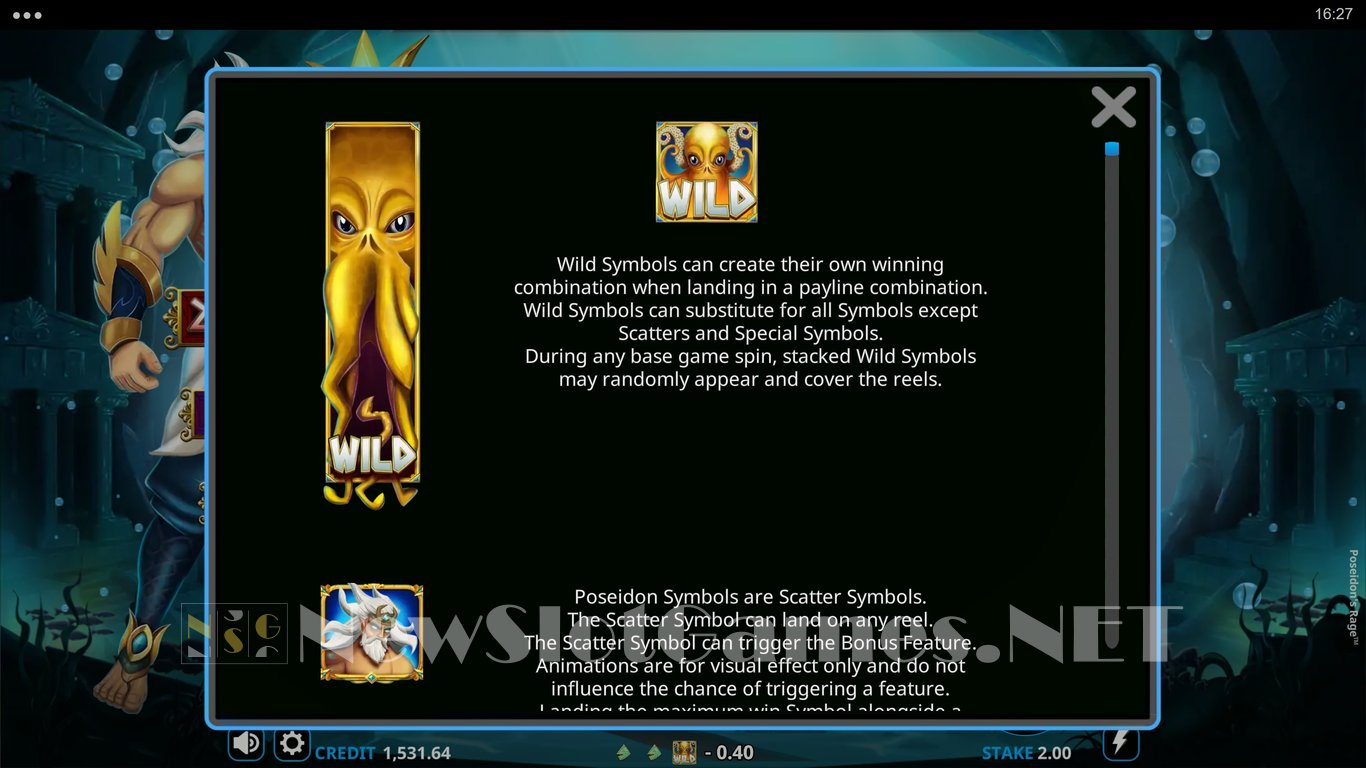 Poseidons Rage Slot Slot Image in Demo - pic. 5