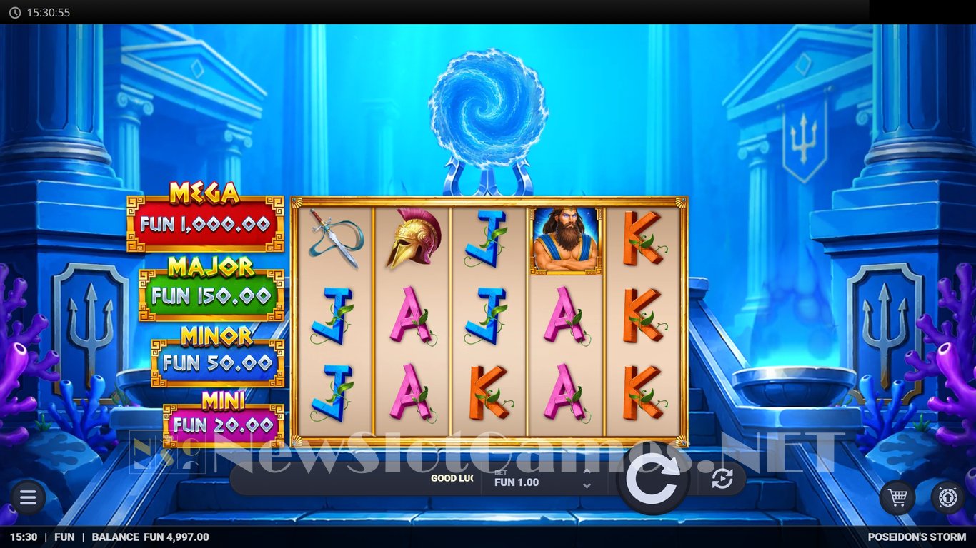 Poseidons Storm Slot Demo Image
