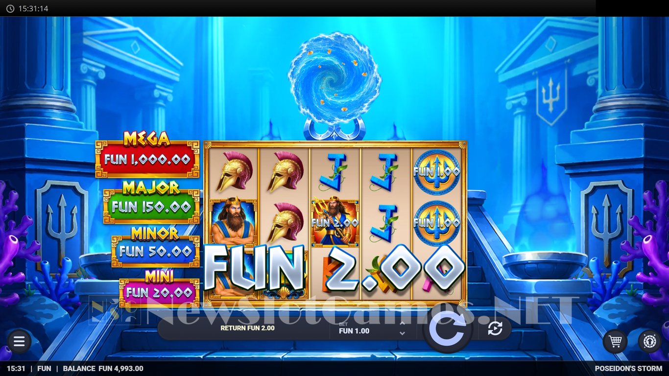 Poseidons Storm Slot Slot Image in Demo - pic. 3