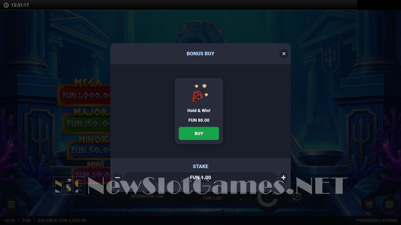 Poseidons Storm Slot Slot Image in Demo - pic. 4