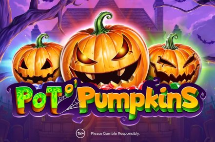 Pot o'Pumpkins Slot Logo