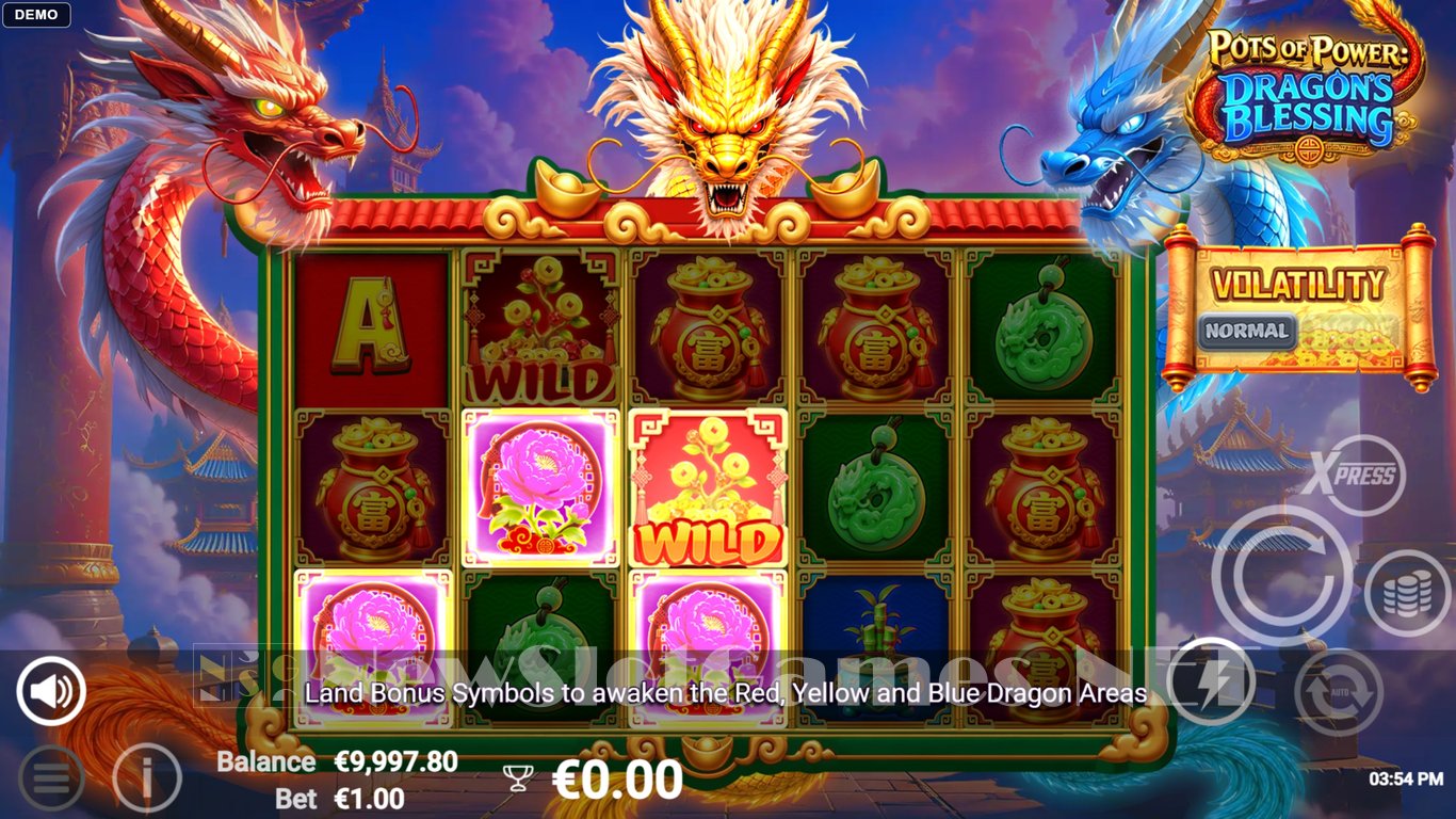 Pots of Power Dragons Blessing Slot Slot Image in Demo - pic. 2
