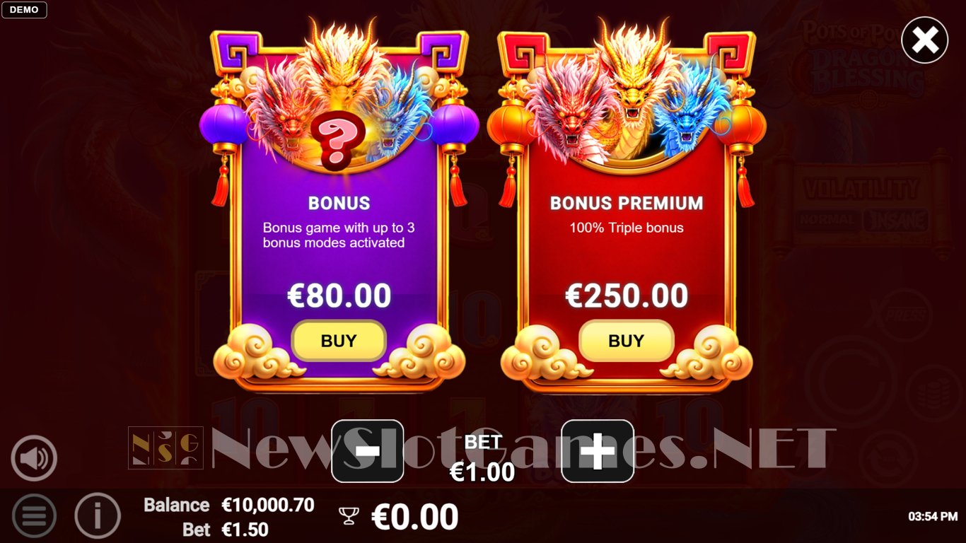 Pots of Power Dragons Blessing Slot Slot Image in Demo - pic. 3