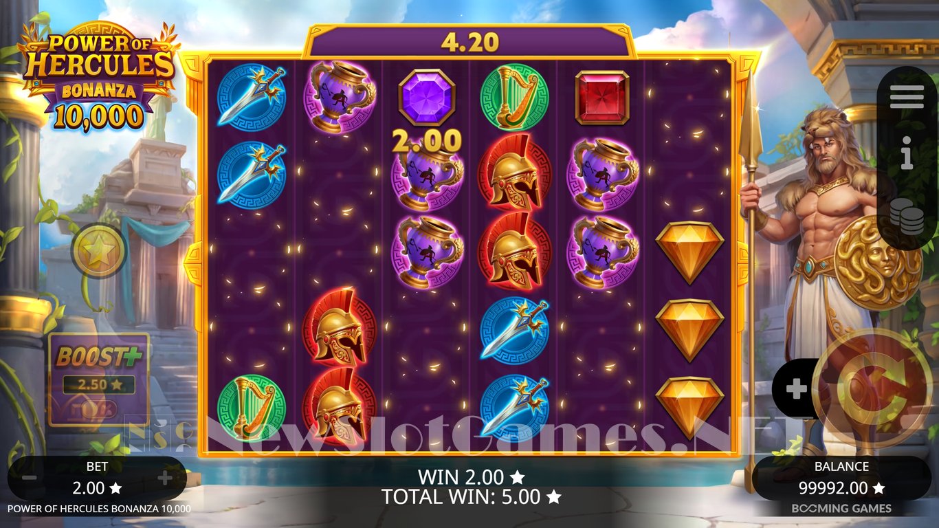 Power of Hercules Bonanza 10,000 Slot Slot Image in Demo - pic. 3
