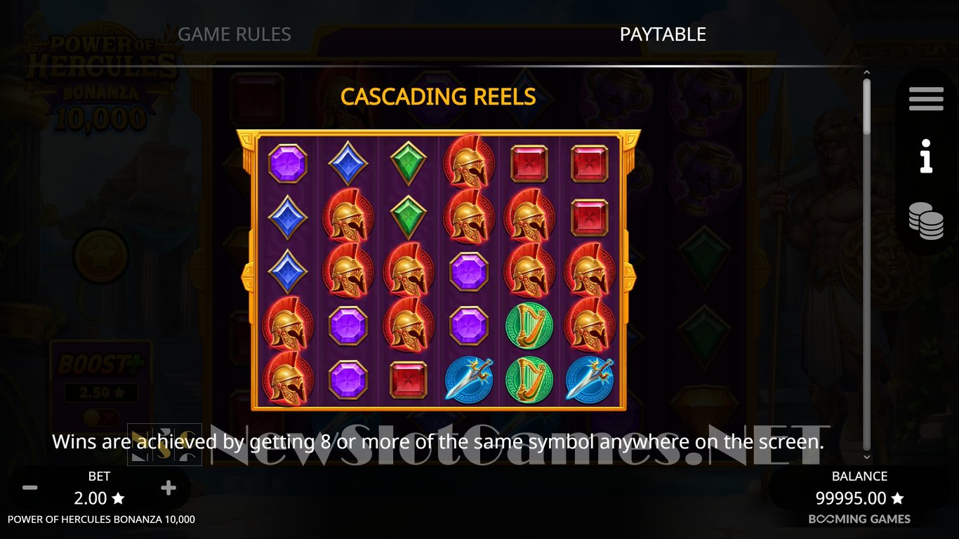 Power of Hercules Bonanza 10,000 Slot Slot Image in Demo - pic. 4