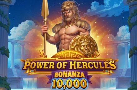 Power of Hercules Bonanza 10,000 Slot Logo