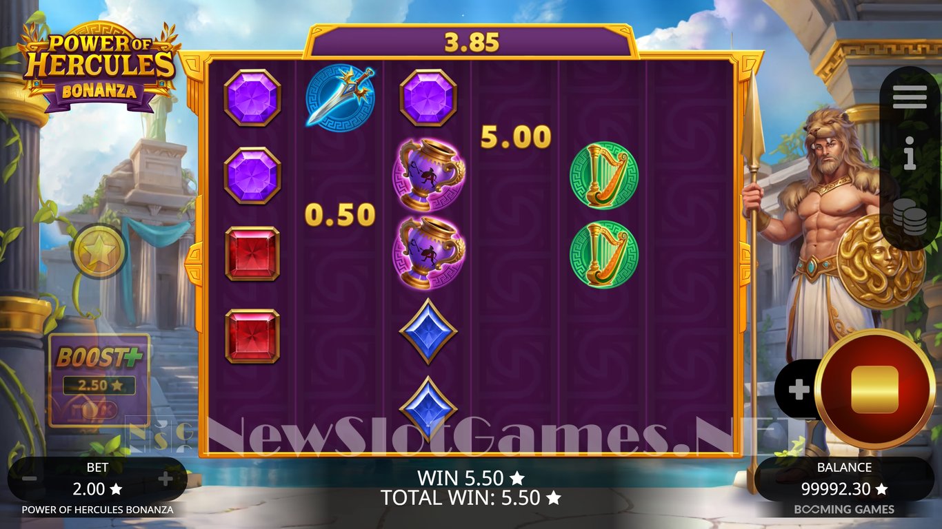 Power of Hercules Bonanza Slot Slot Image in Demo - pic. 4