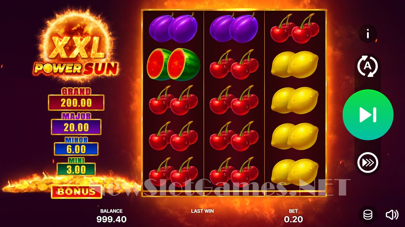 Power Sun XXL Slot Slot Image in Demo - pic. 2