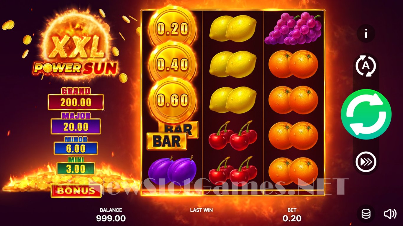Power Sun XXL Slot Slot Image in Demo - pic. 3