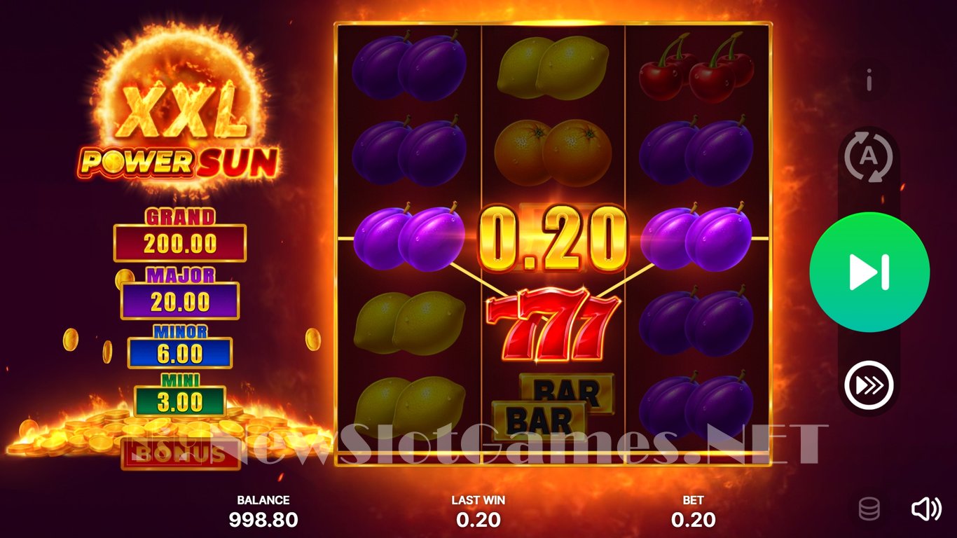 Power Sun XXL Slot Slot Image in Demo - pic. 4