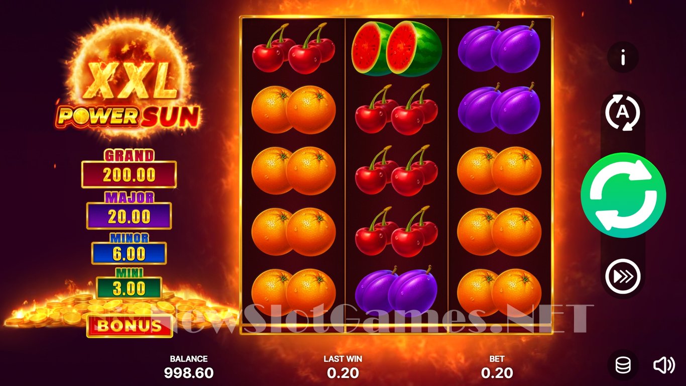 Power Sun XXL Slot Slot Image in Demo - pic. 5