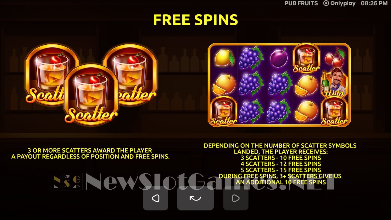 Pub Fruits Slot Slot Image in Demo - pic. 8