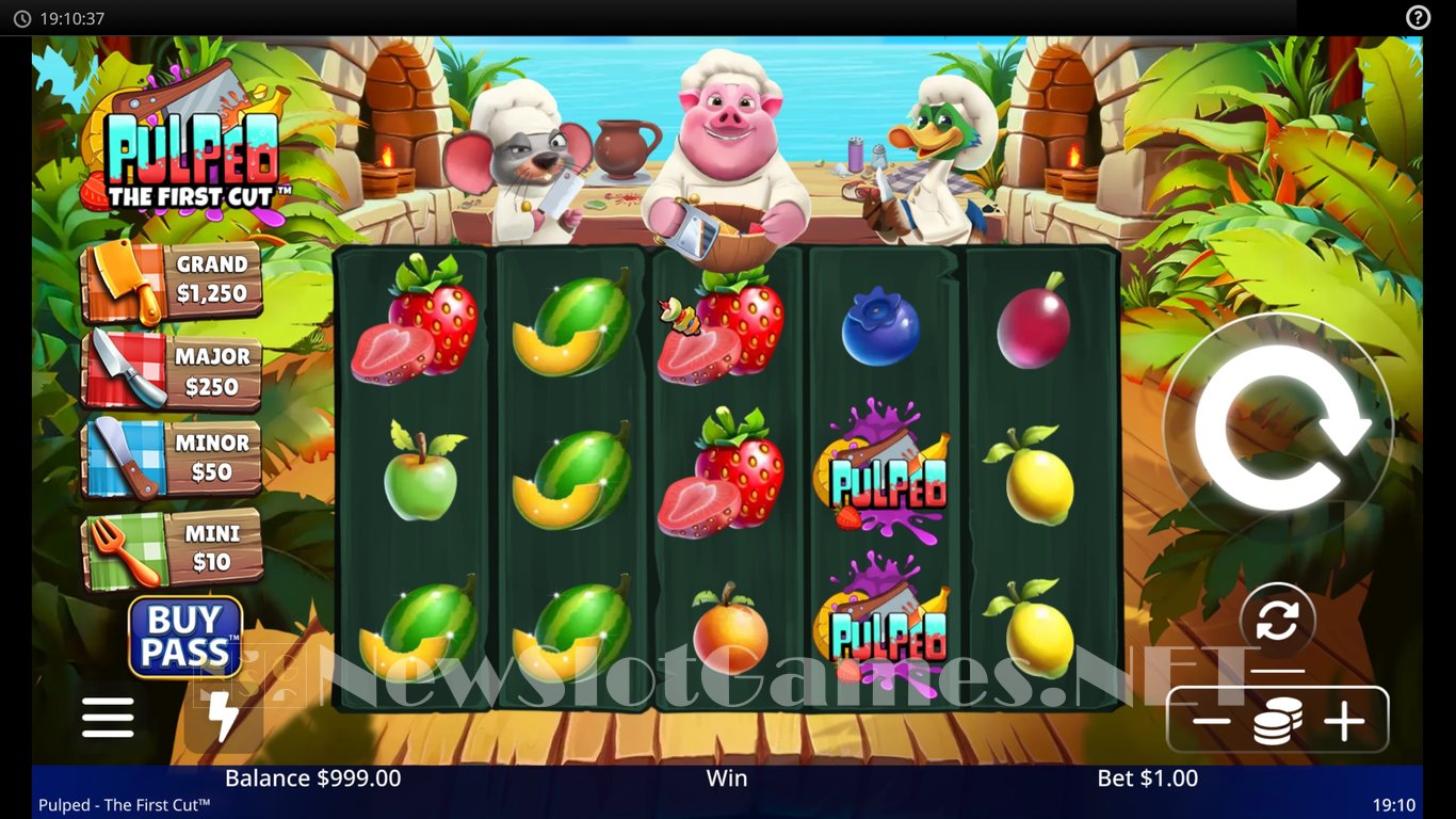 Pulped The First Cut Slot Demo Image