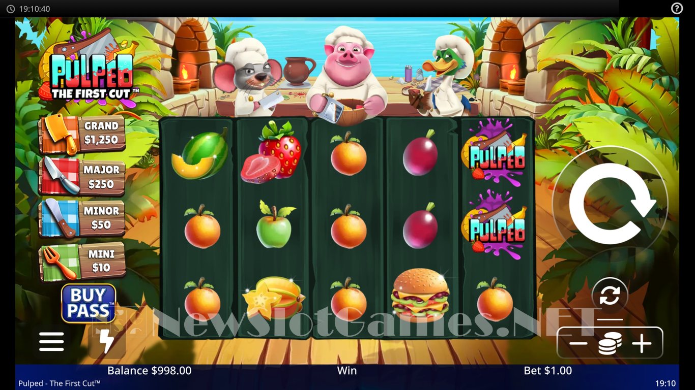 Pulped The First Cut Slot Slot Image in Demo - pic. 2