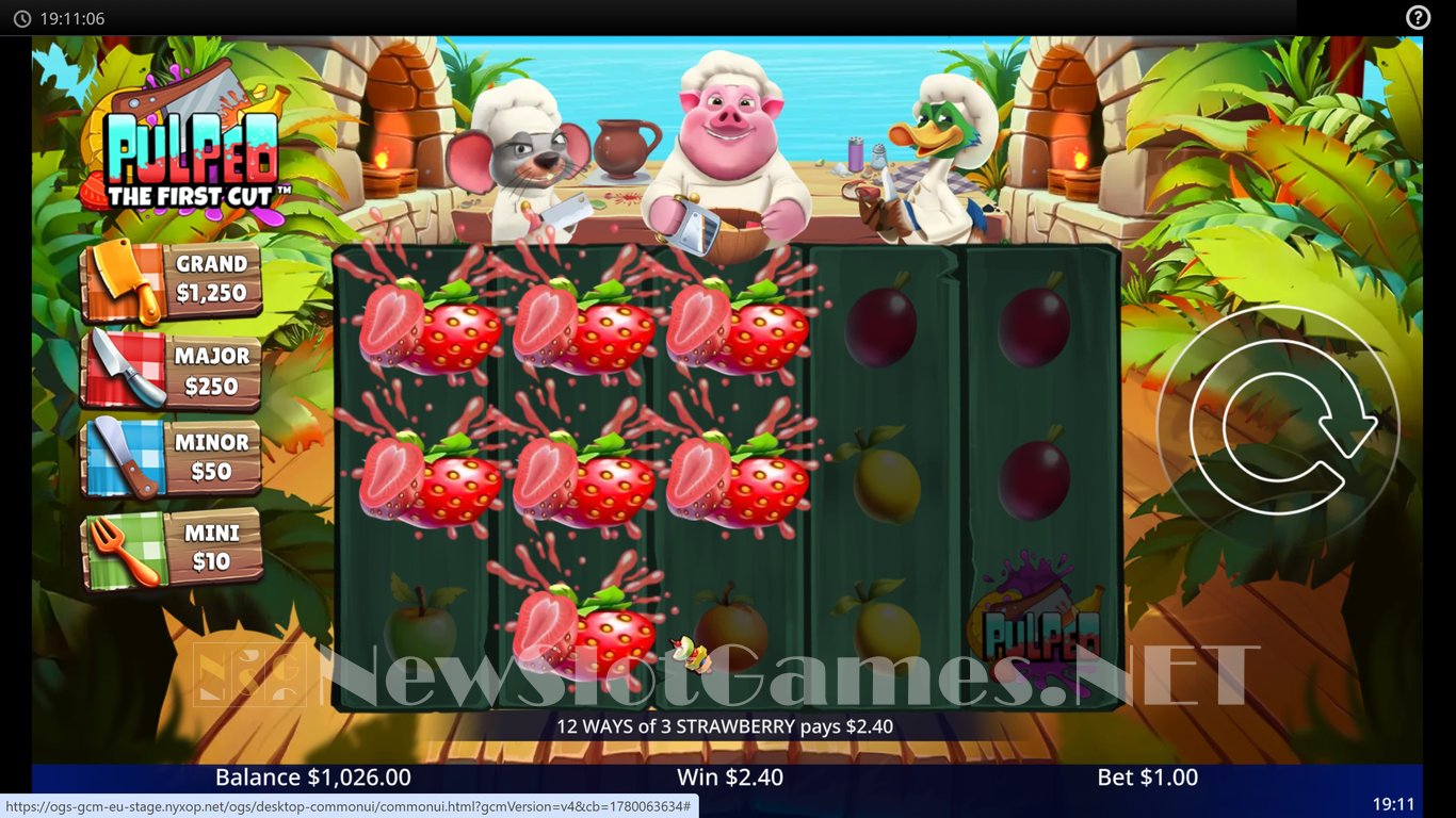 Pulped The First Cut Slot Slot Image in Demo - pic. 4