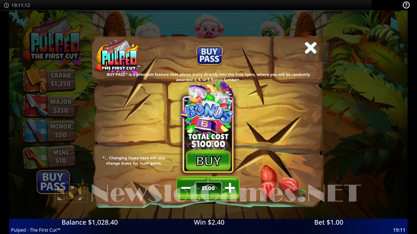 Pulped The First Cut Slot Slot Image in Demo - pic. 5