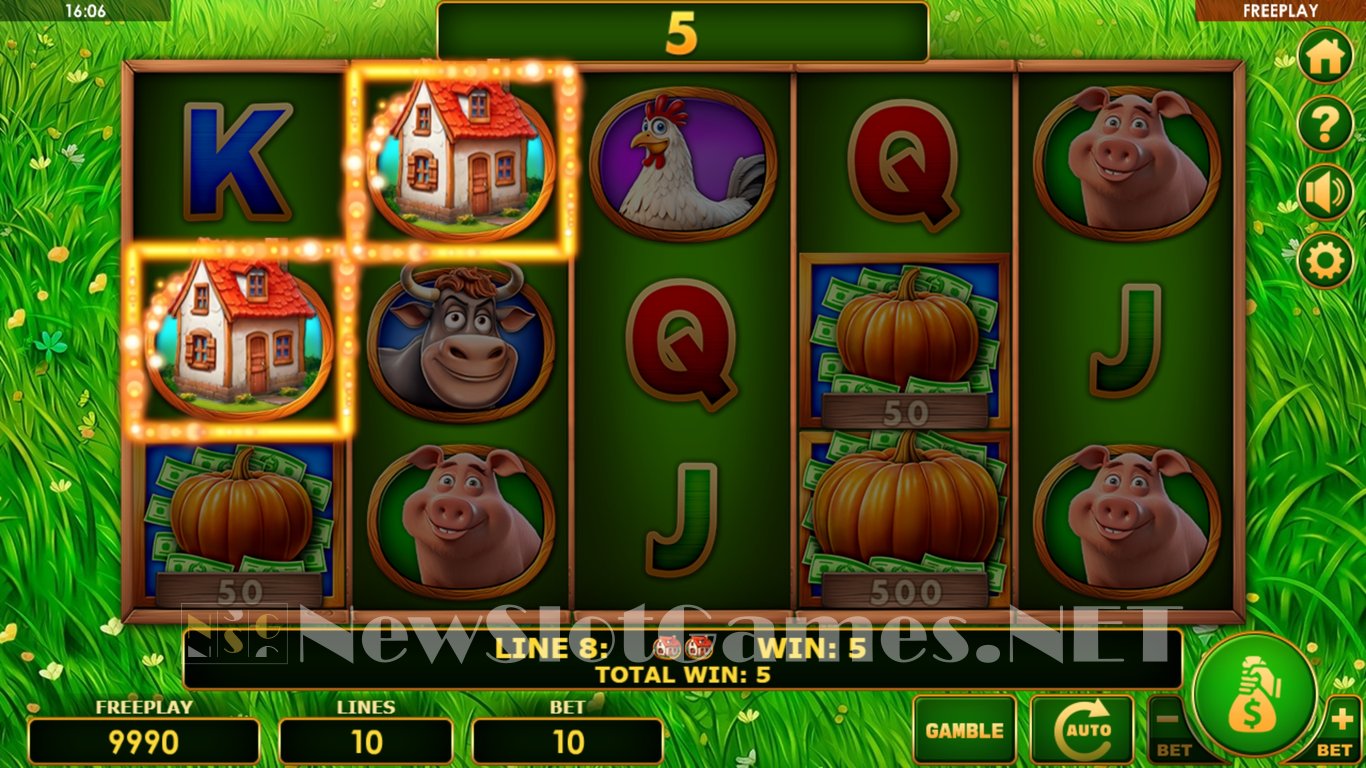 Pumpkin Cash Slot Demo Image
