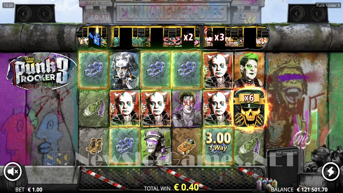 Punk Rocker 3 Slot Slot Image in Demo - pic. 2