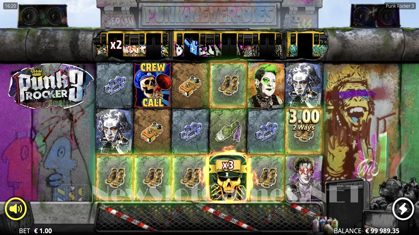 Punk Rocker 3 Slot Slot Image in Demo - pic. 7