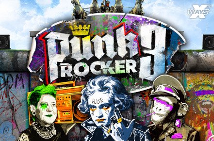 Punk Rocker 3 Slot Logo