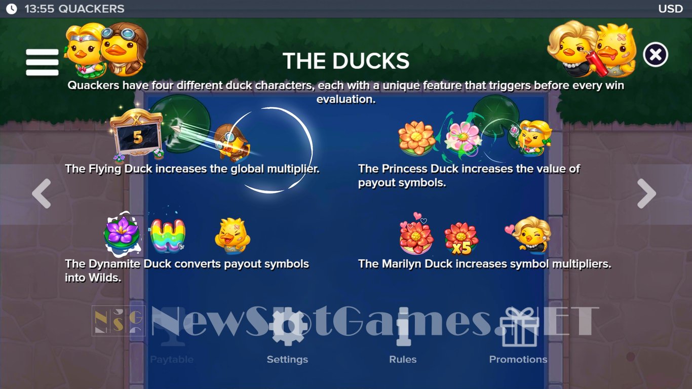 Quackers Slot Slot Image in Demo - pic. 4