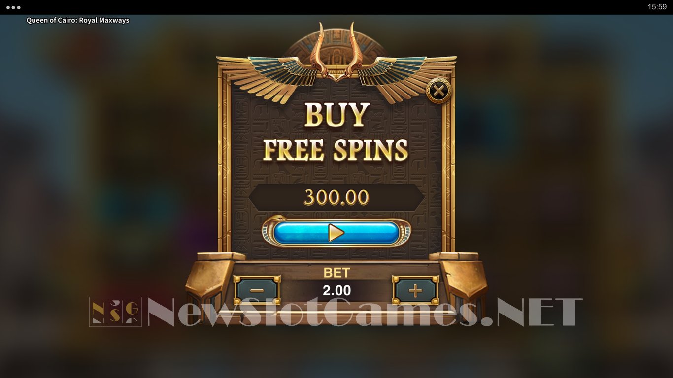 Queen of Cairo Royal Maxways Slot Slot Image in Demo - pic. 3