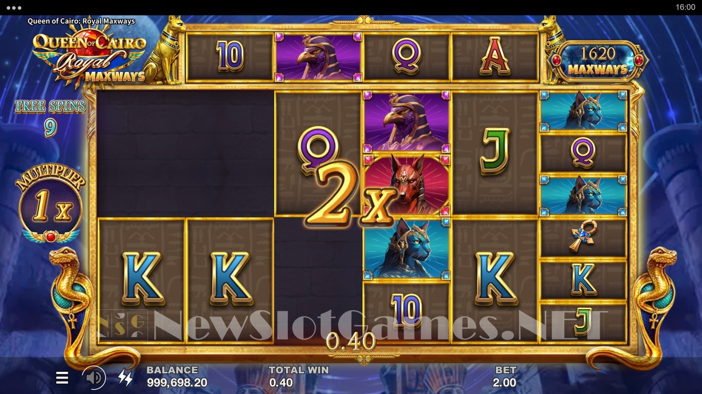 Queen of Cairo Royal Maxways Slot Slot Image in Demo - pic. 7