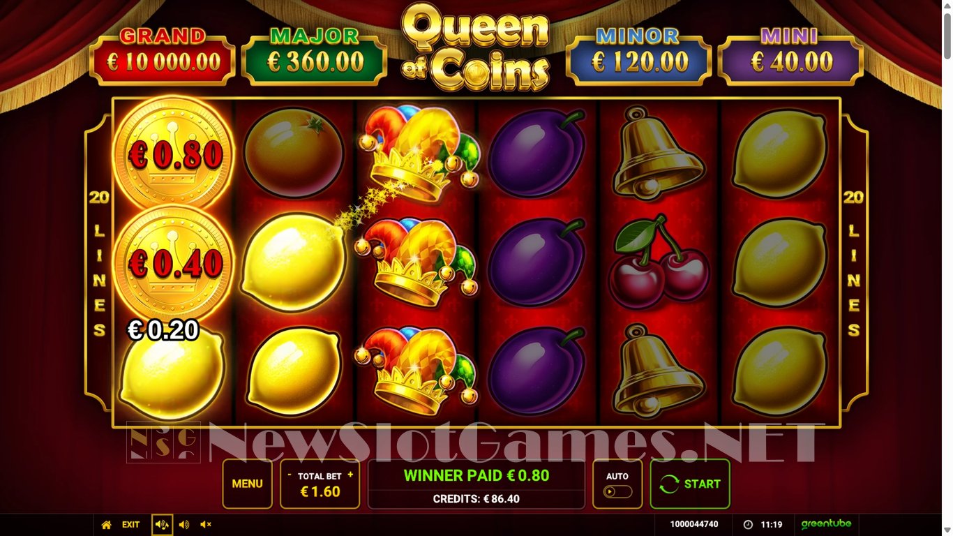 Queen of Coins Slot Slot Image in Demo - pic. 2