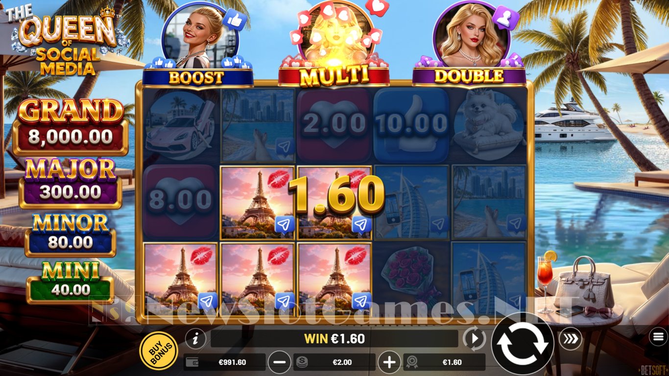 The Queen of Social Media Slot Slot Image in Demo - pic. 3