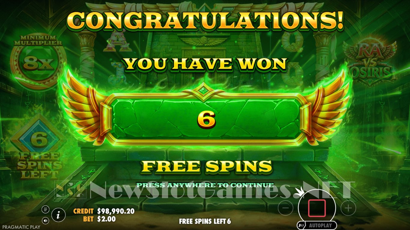 Ra vs Osiris Slot Slot Image in Demo - pic. 6
