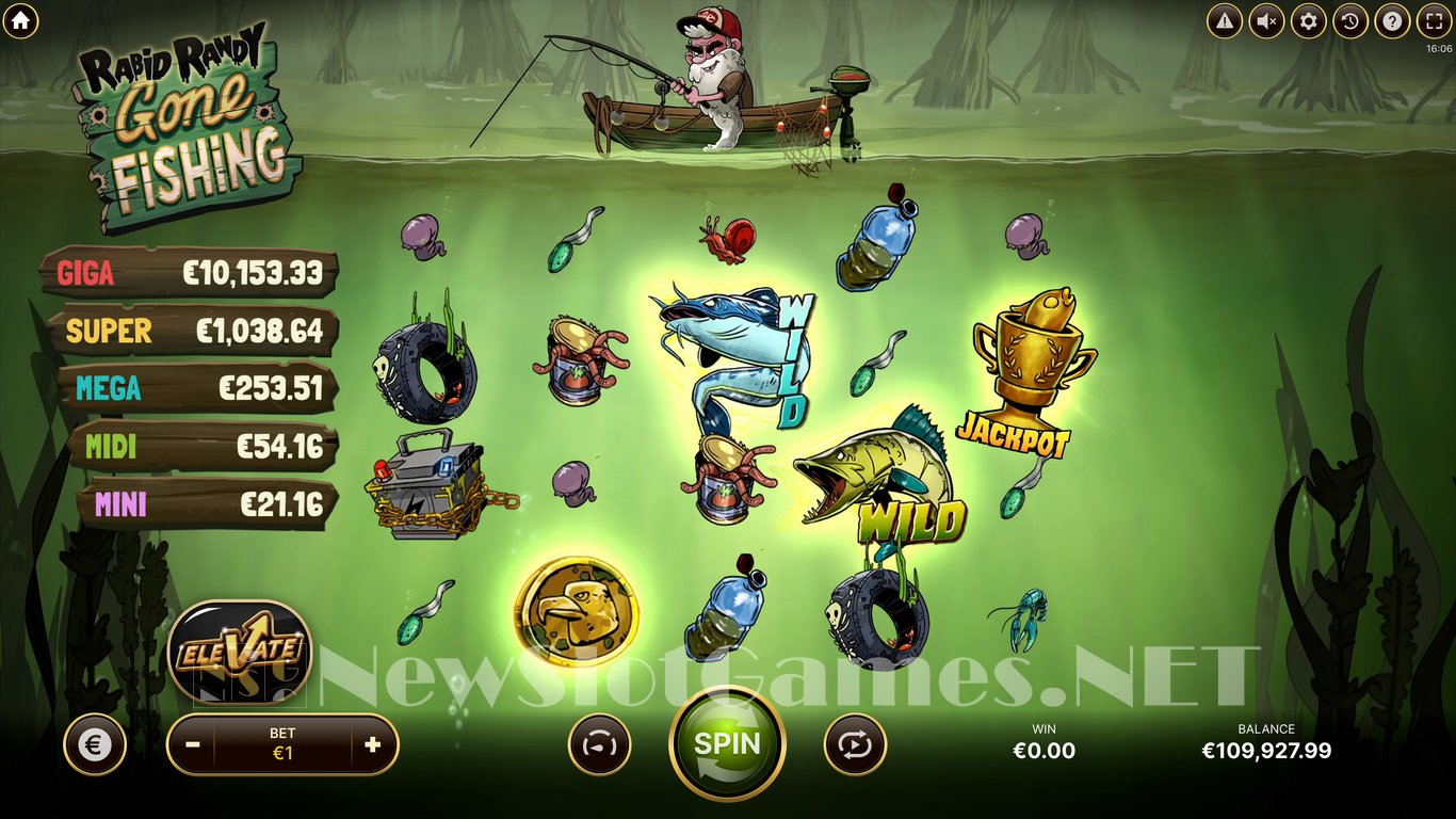 Rabid Randy Gone Fishing Slot Demo Image