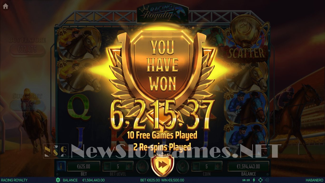 Racing Royalty Slot Slot Image in Demo - pic. 4
