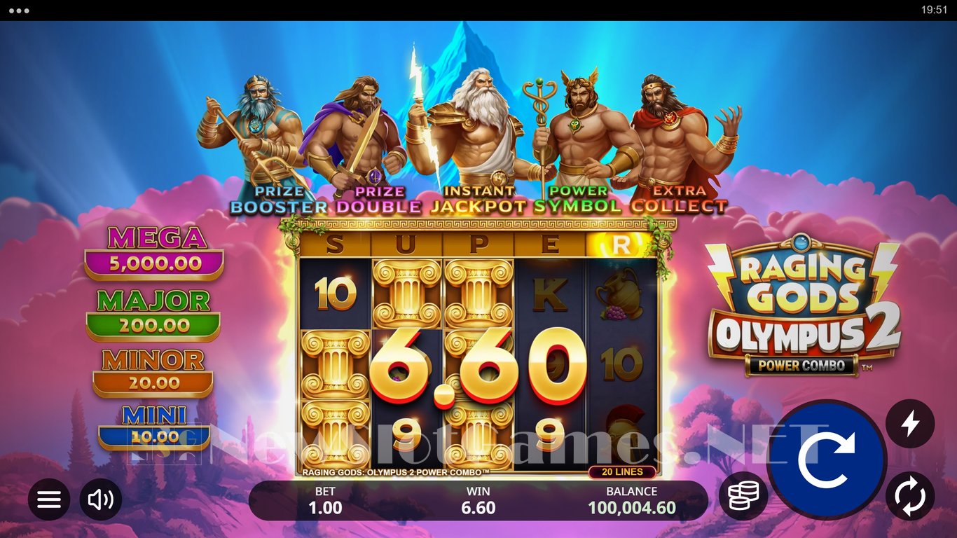 Raging Gods Olympus 2 Power Combo Slot Slot Image in Demo - pic. 2
