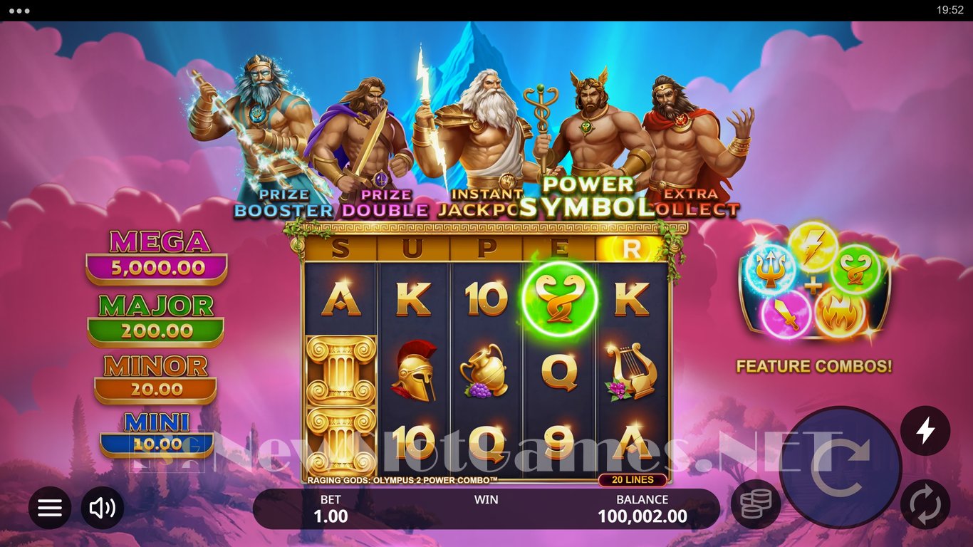Raging Gods Olympus 2 Power Combo Slot Slot Image in Demo - pic. 3