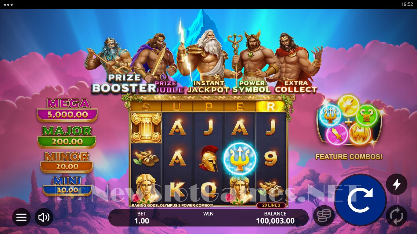 Raging Gods Olympus 2 Power Combo Slot Slot Image in Demo - pic. 4