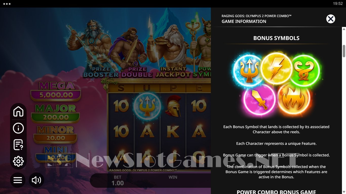 Raging Gods Olympus 2 Power Combo Slot Slot Image in Demo - pic. 6