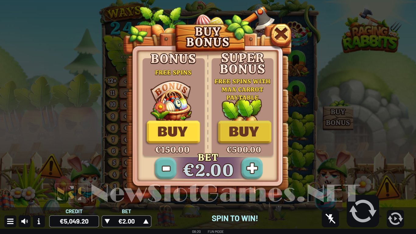 Raging Rabbits Slot Review & Demo by Bragg Gaming - Play Free Online