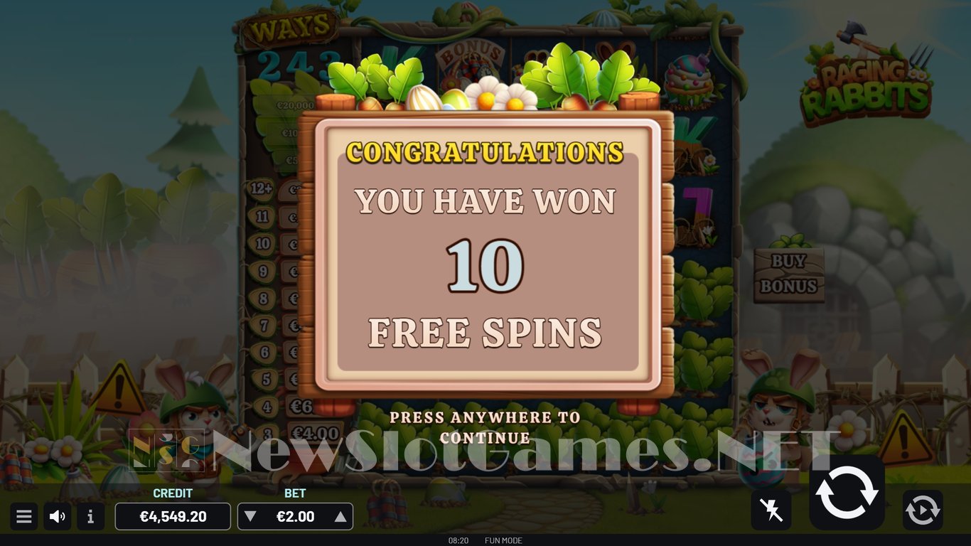 Raging Rabbits Slot Review & Demo by Bragg Gaming - Play Free Online