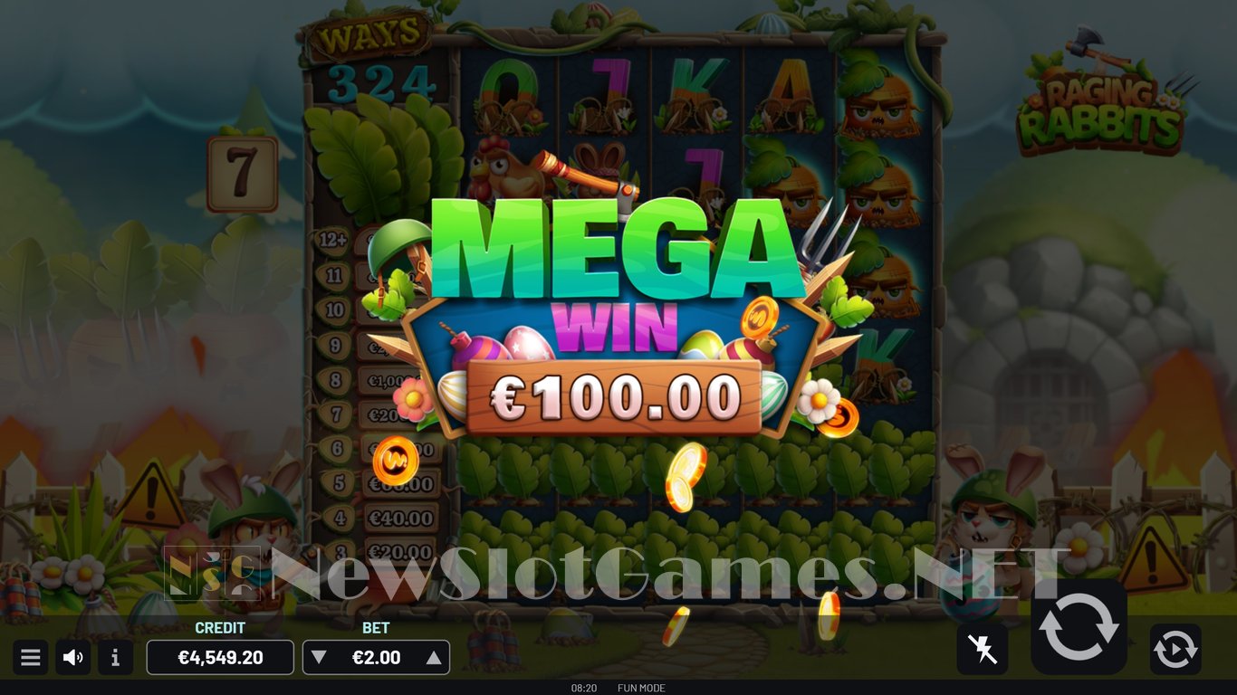 Raging Rabbits Slot Review & Demo by Bragg Gaming - Play Free Online