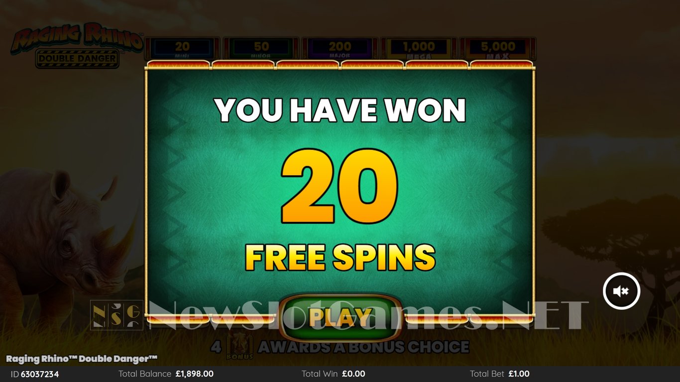 Raging Rhino Double Danger Slot Slot Image in Demo - pic. 6