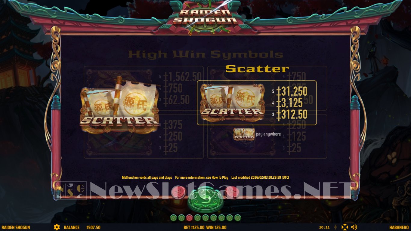 Raiden Shogun Slot Slot Image in Demo - pic. 6