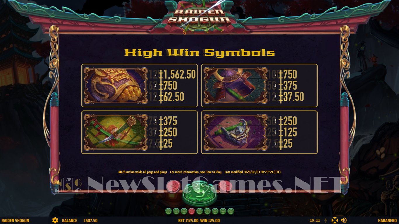 Raiden Shogun Slot Slot Image in Demo - pic. 7