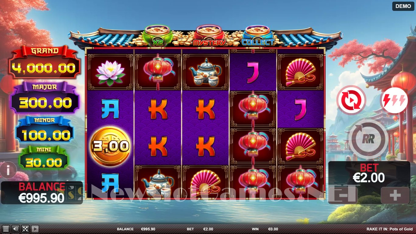 Rake It In Pots of Gold Slot Slot Image in Demo - pic. 3