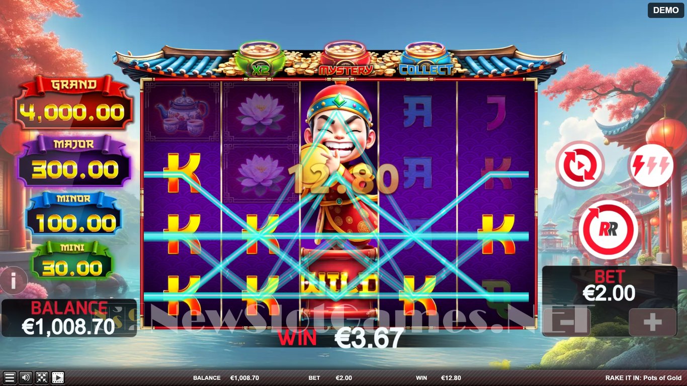 Rake It In Pots of Gold Slot Slot Image in Demo - pic. 4